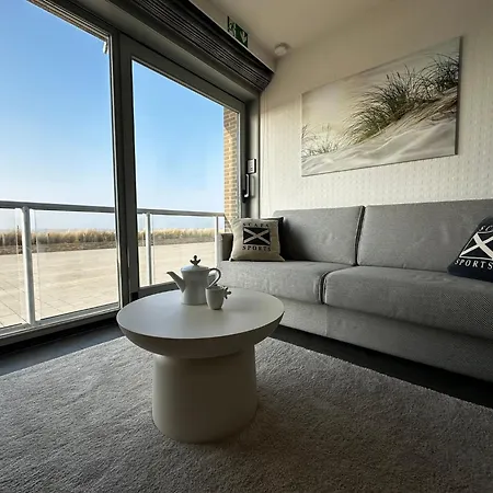 アパート Waves Of Westende - A With A Sea View *