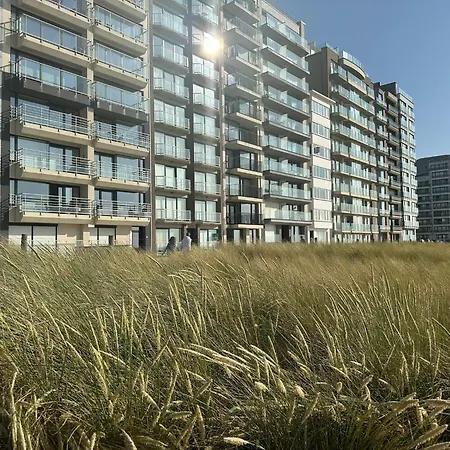 アパート Waves Of Westende - A With A Sea View ミデルケルケ